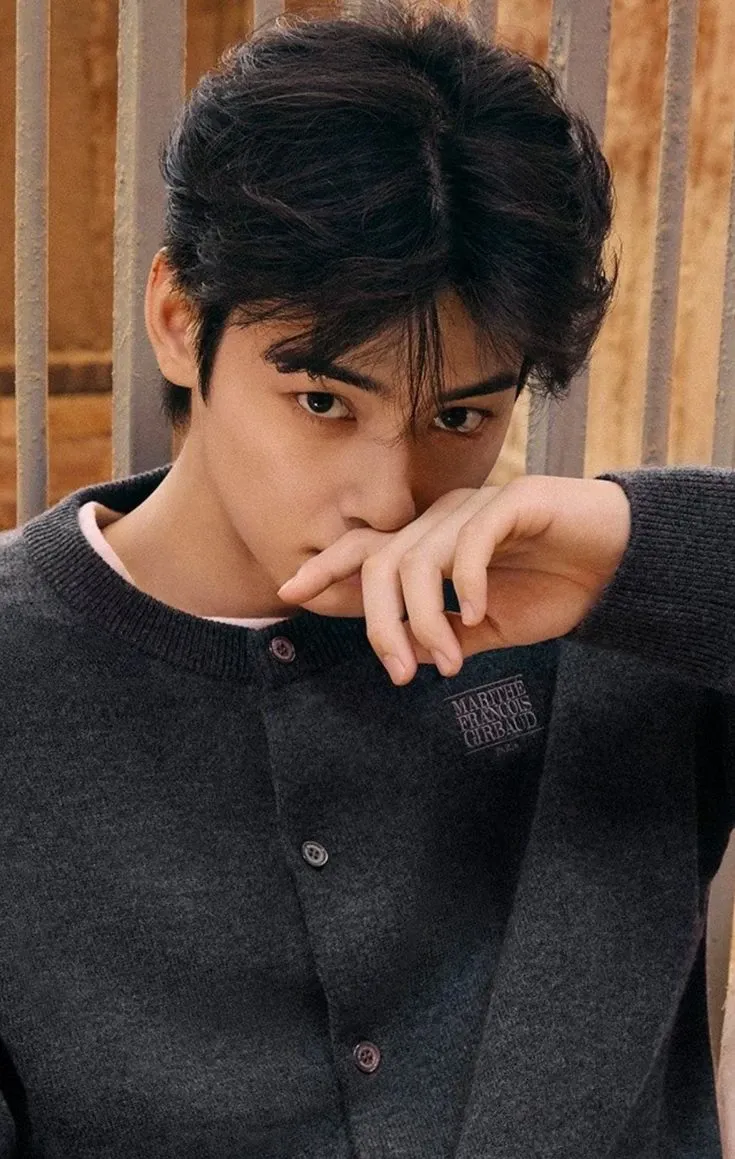 Behind-the-scenes cut of Cha Eunwoo