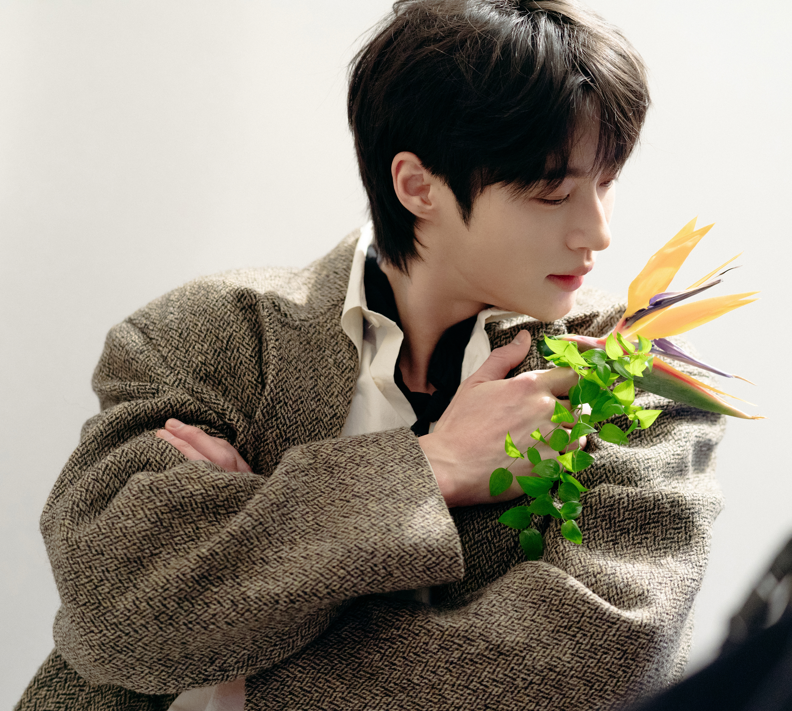 Recent activity shot of Byeon Wooseok