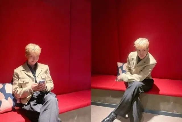 A moment captured by a fan of Lim Youngwoong