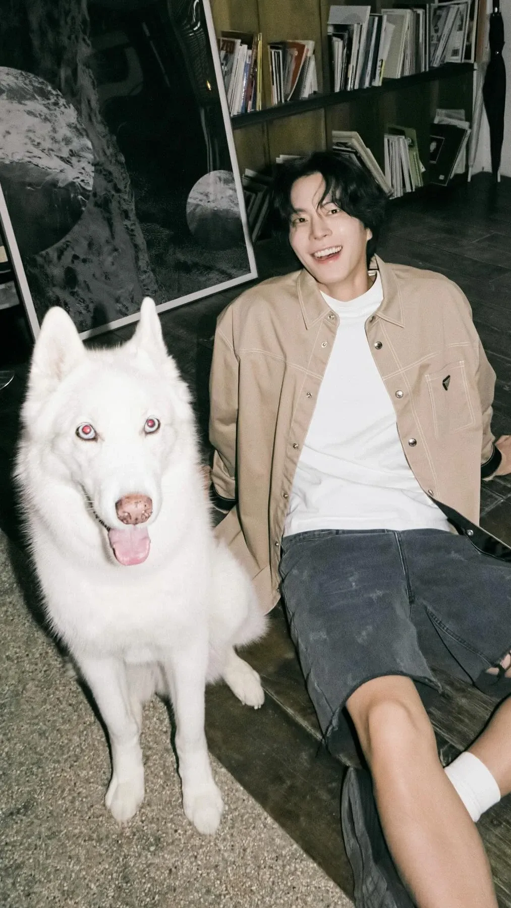 Special wallpaper made by Hong Jonghyun's fans