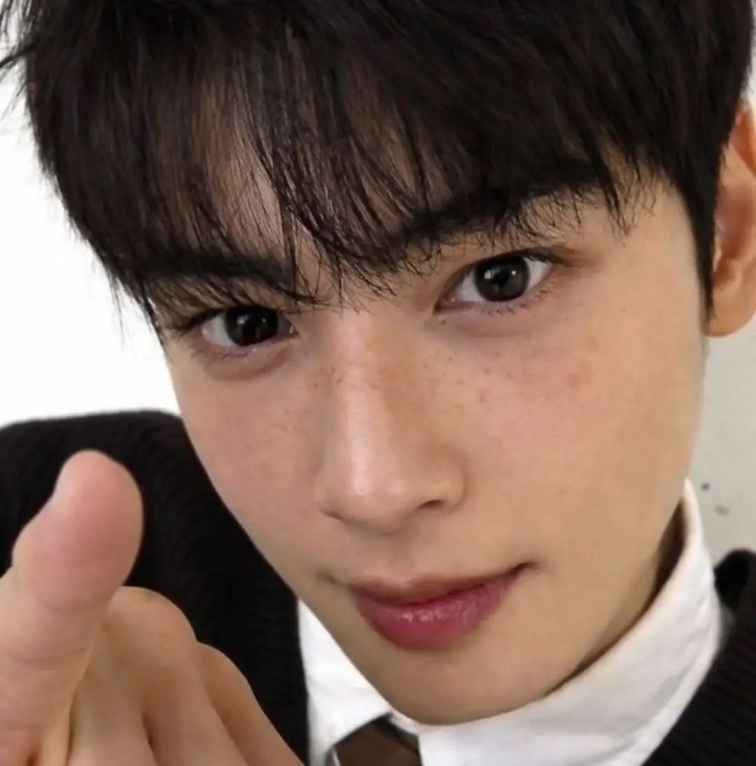 Behind-the-scenes cut of Cha Eunwoo