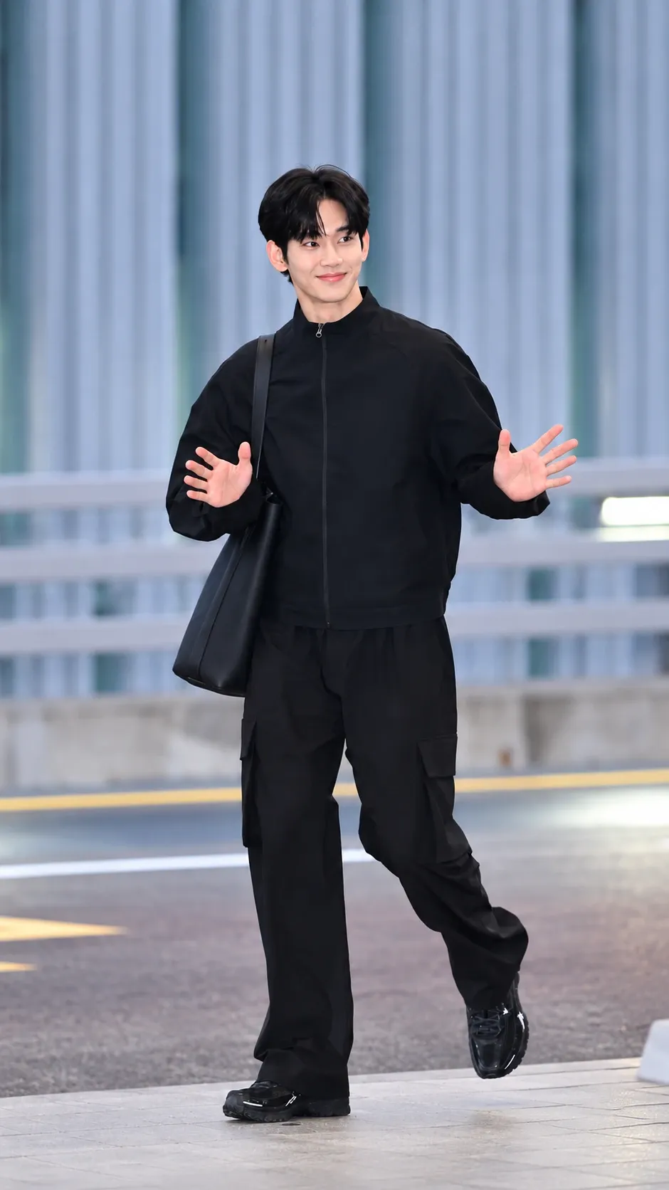 A moment captured by a fan of Kim Soohyun