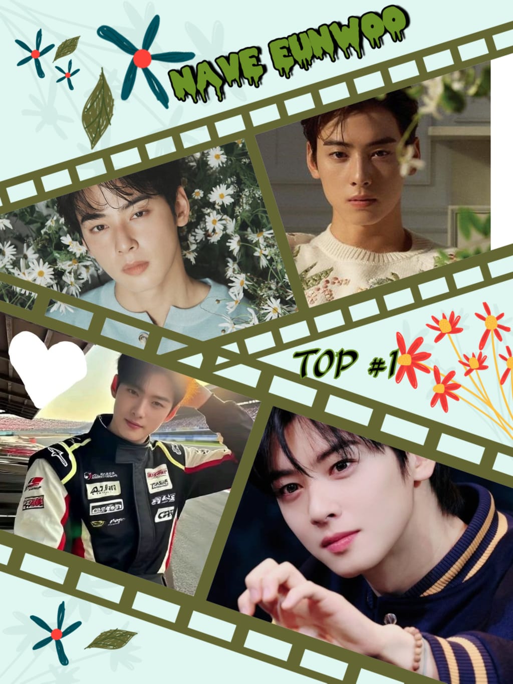 Behind-the-scenes cut of Cha Eunwoo