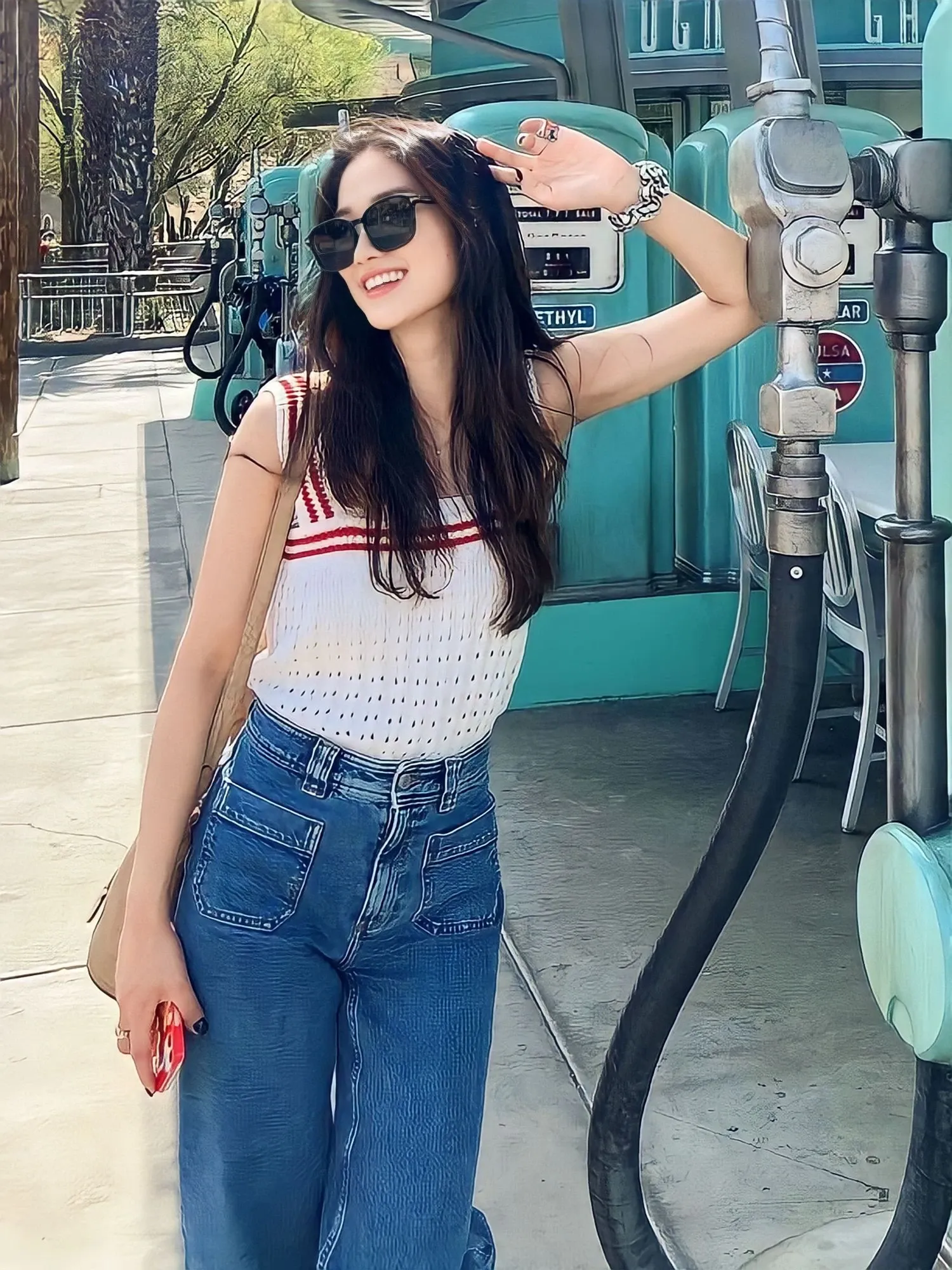 A moment captured by a fan of Kim Hyeyoon