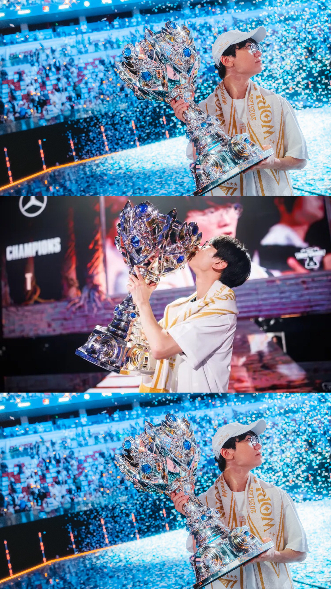 Emotional wallpaper shared by fans for Doran