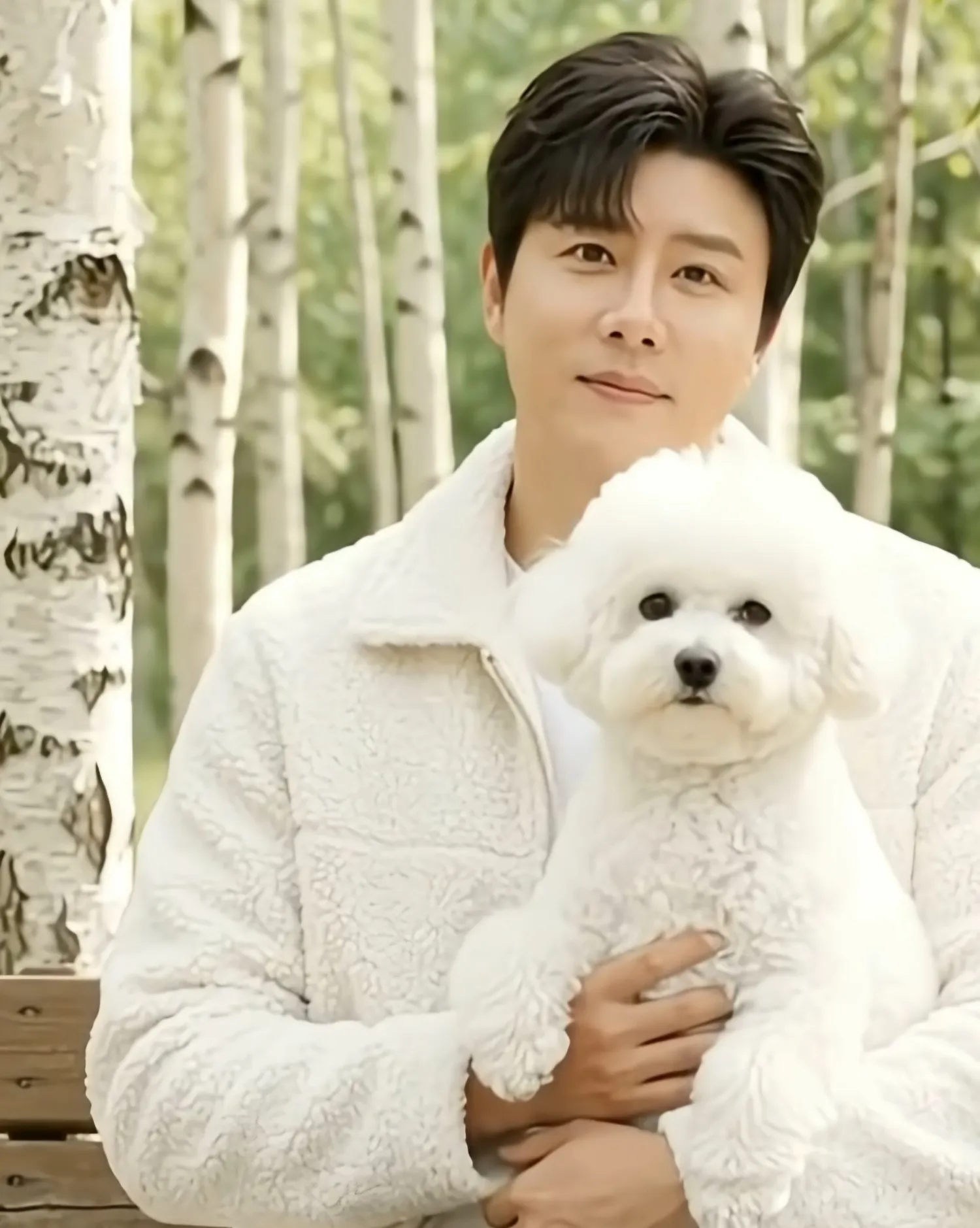 Behind-the-scenes cut of Jin Haesung