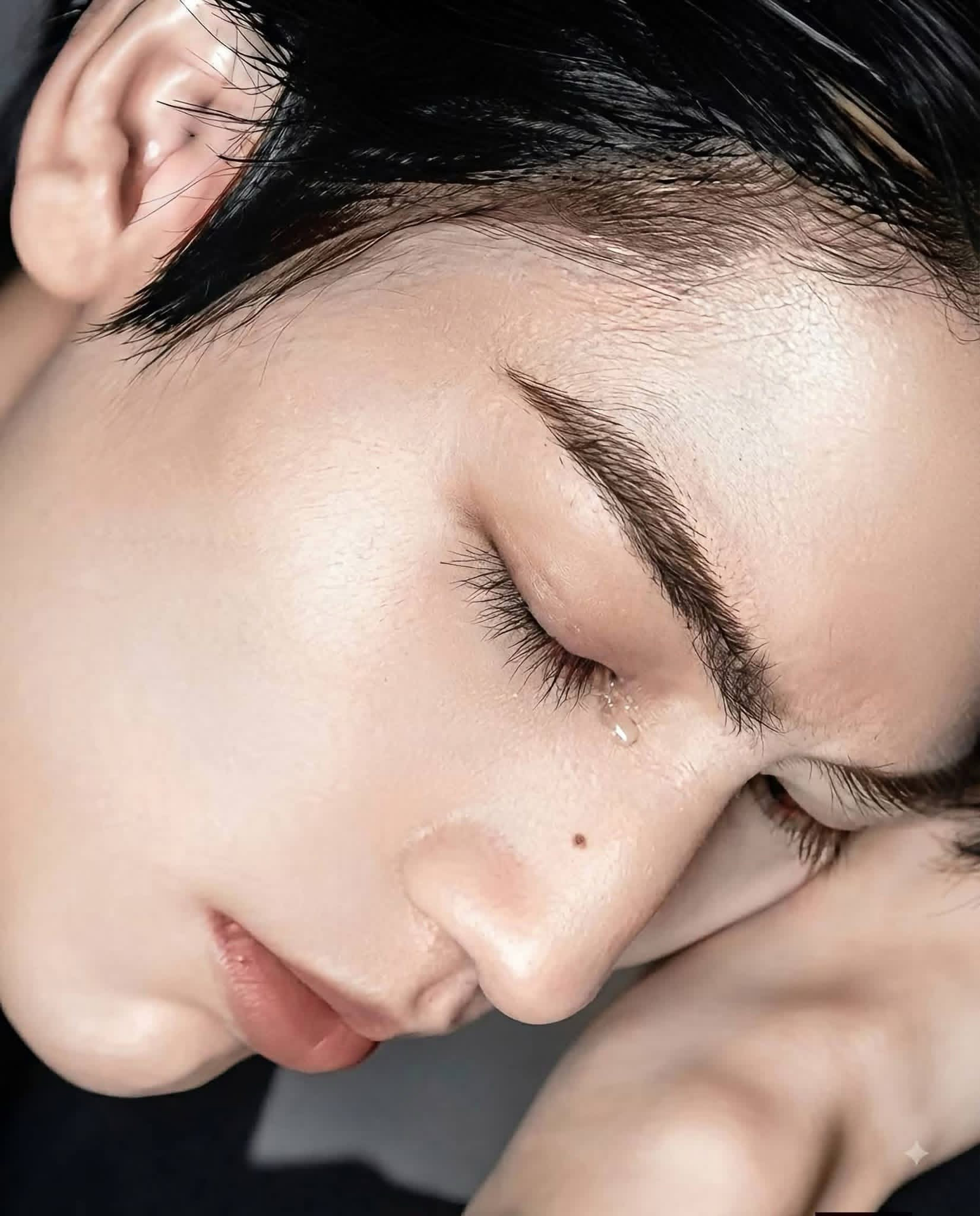 Behind-the-scenes cut of Zhang Linghe