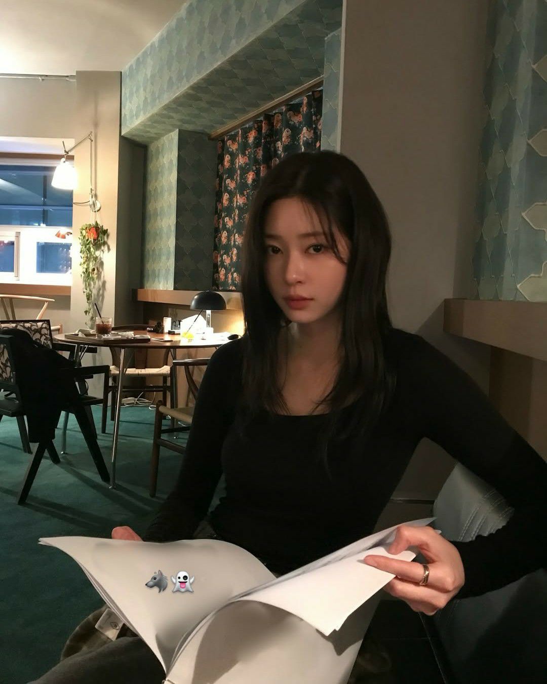 A moment captured by a fan of Kim Minju