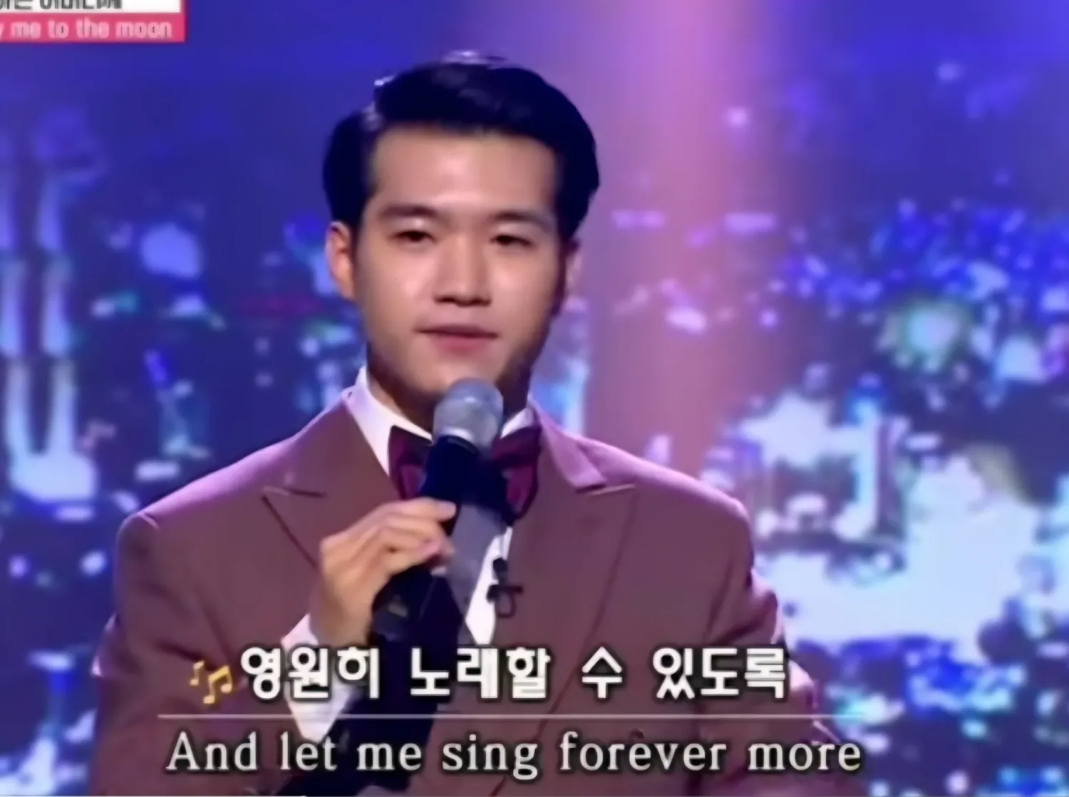 粉絲拍下的趙明燮瞬間