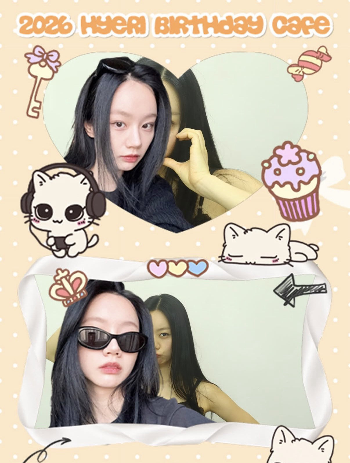 Behind-the-scenes cut of Hyeri