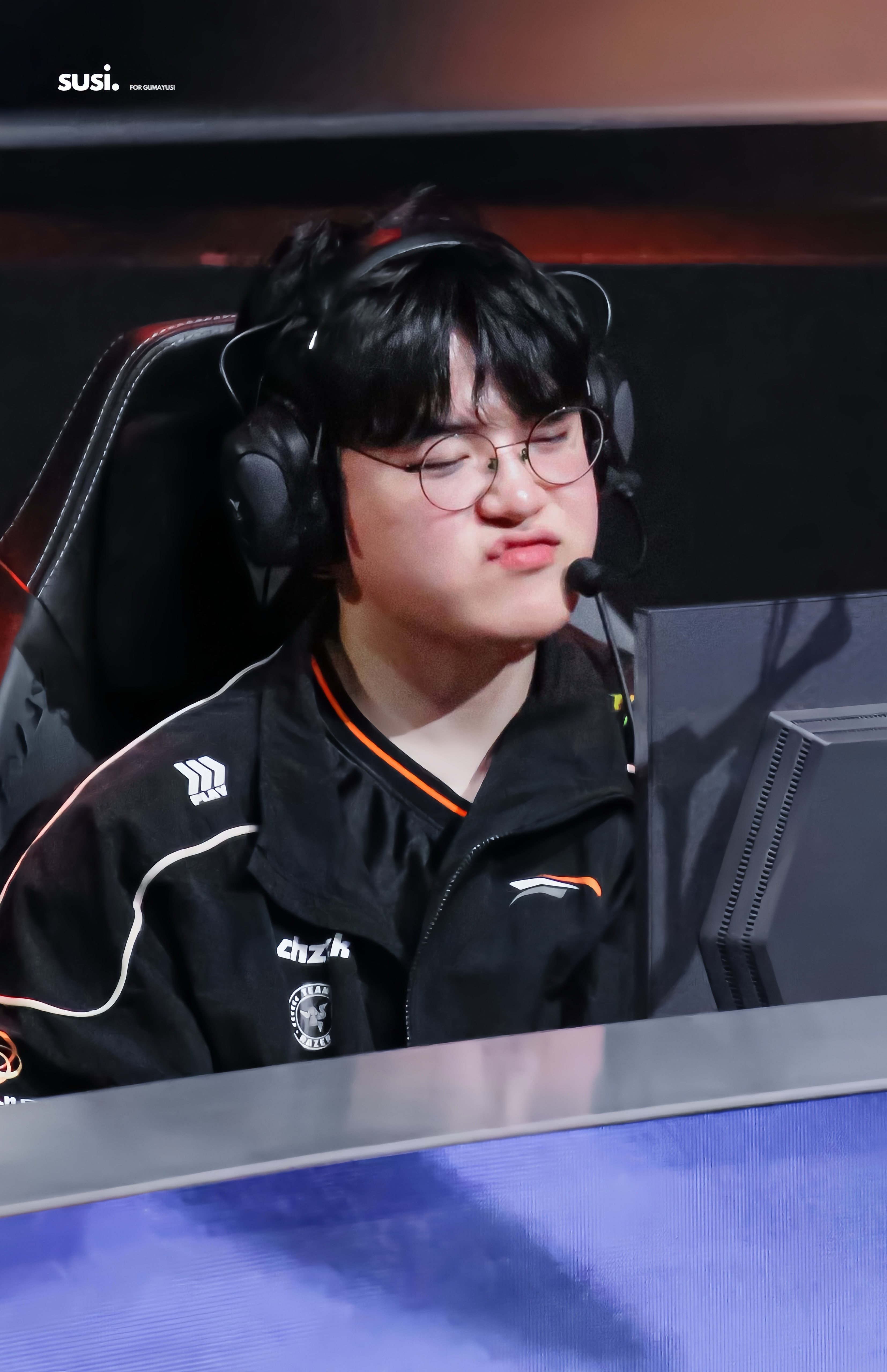 A moment captured by a fan of Gumayusi