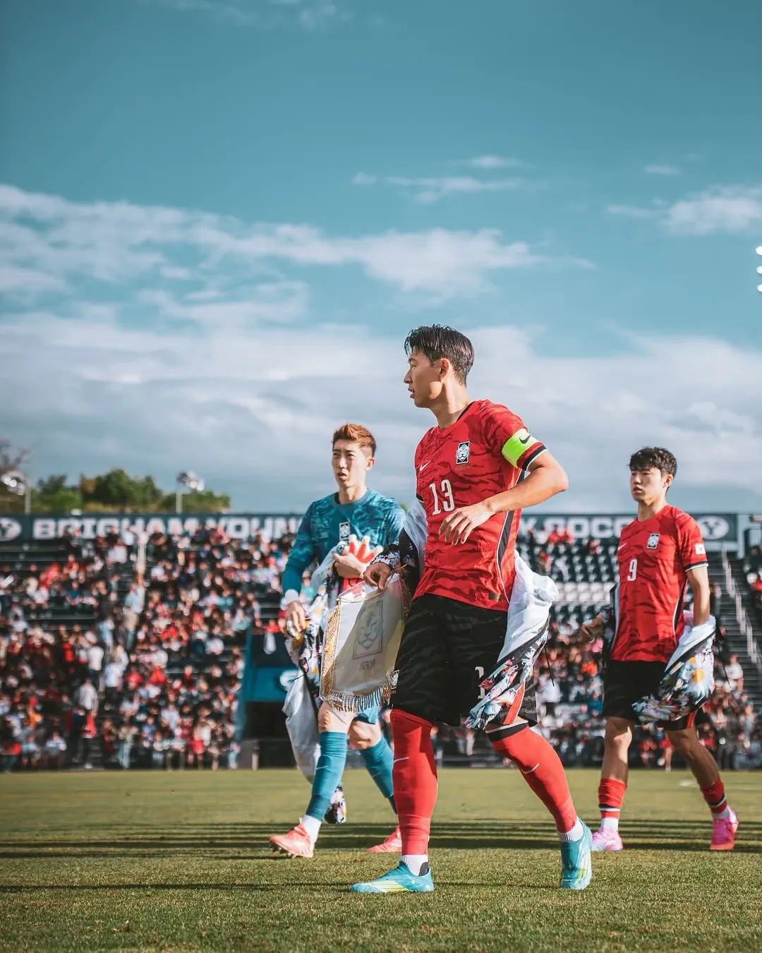 A moment captured by a fan of Son Heungmin