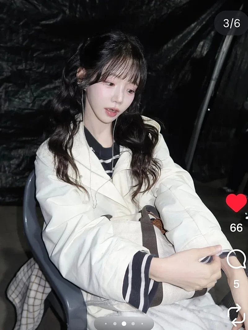 Behind-the-scenes cut of Yeon Yuri
