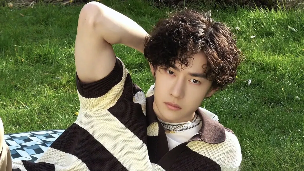 Latest photo of Wang Yibo