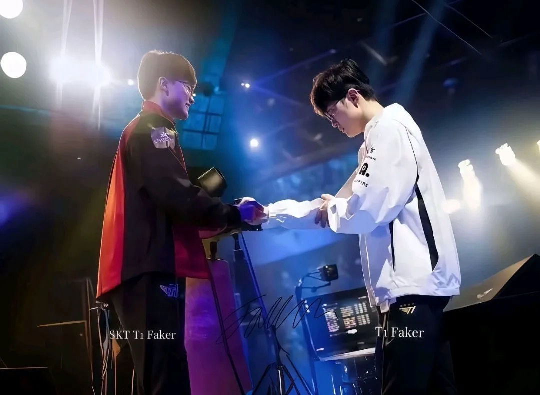 Recent activity shot of Faker