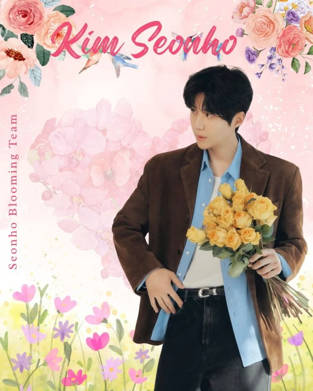 A moment captured by a fan of Kim Seonho