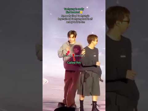 A moment captured by a fan of Kim Taehyung (V)