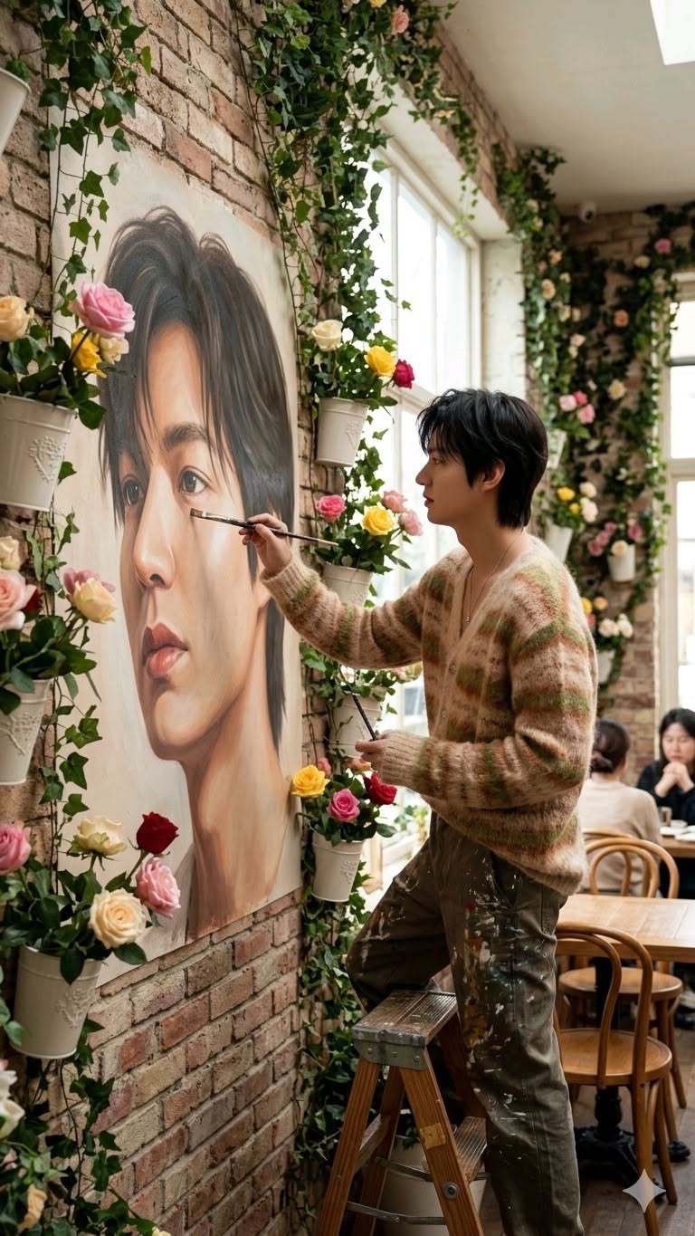 Emotional wallpaper shared by fans for Lee Minho