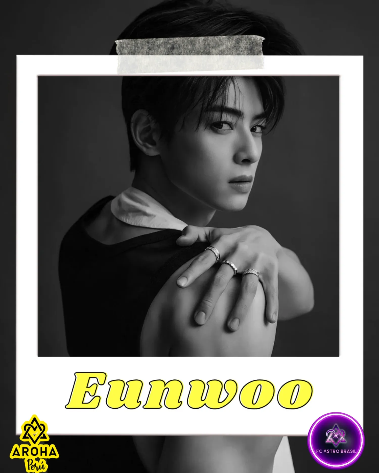 Behind-the-scenes cut of Cha Eunwoo