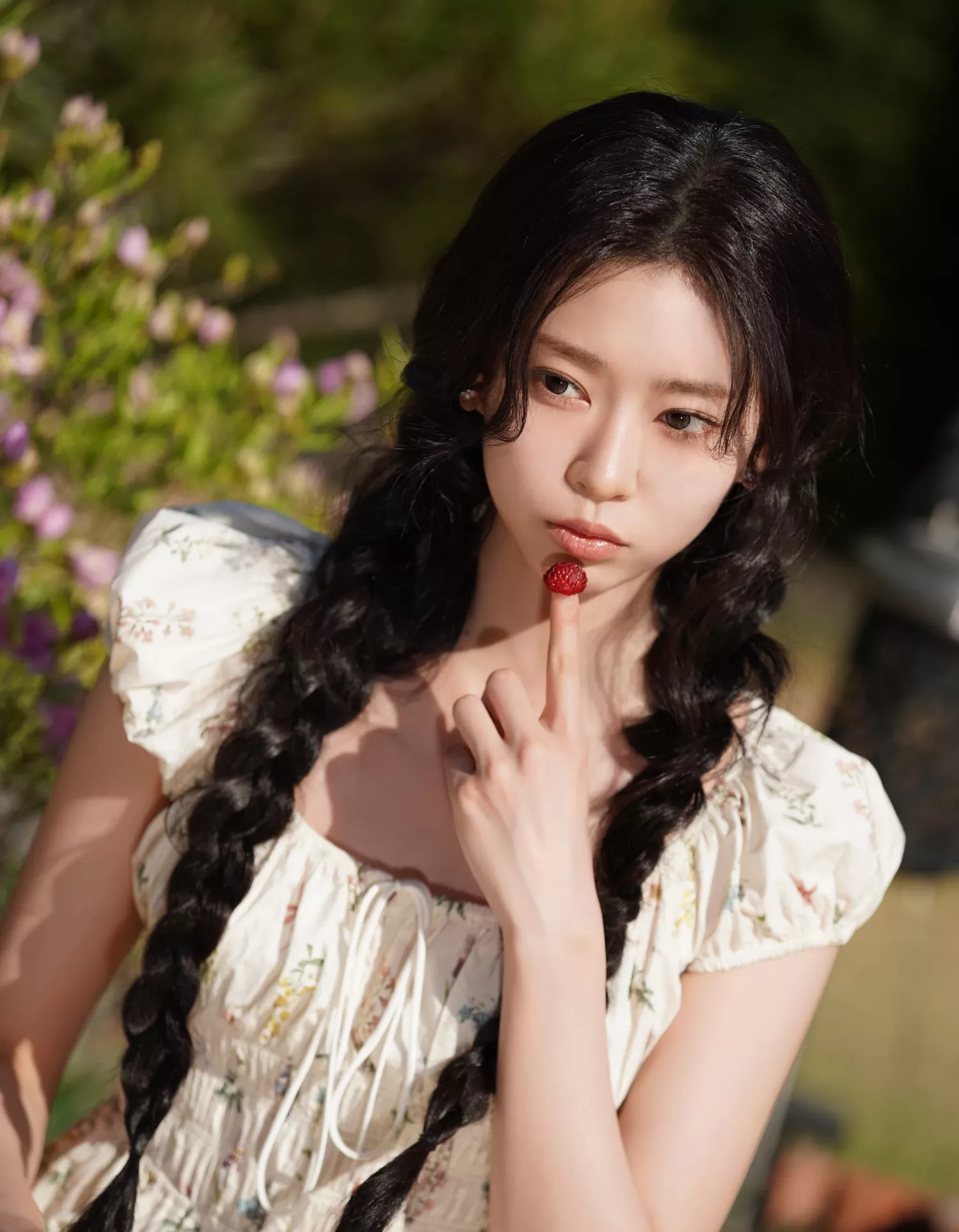 A moment captured by a fan of Kim Minju