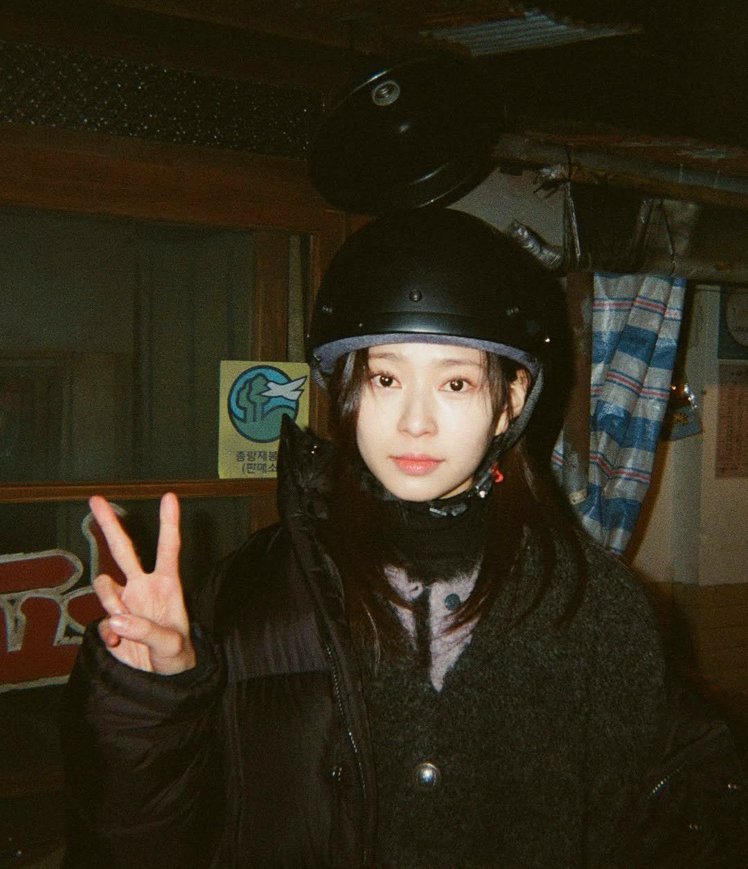 A moment captured by a fan of Kim Minju