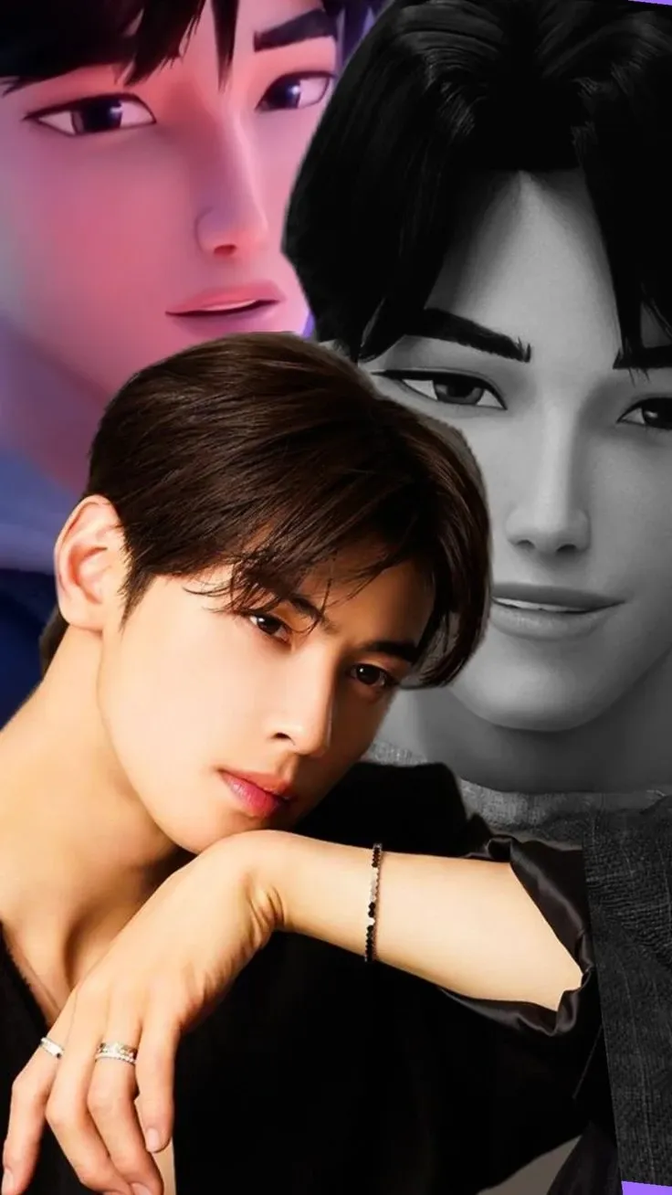 Behind-the-scenes cut of Cha Eunwoo