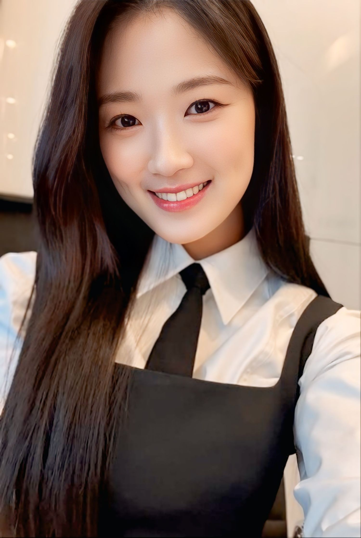 Behind-the-scenes cut of Kim Hyeyoon