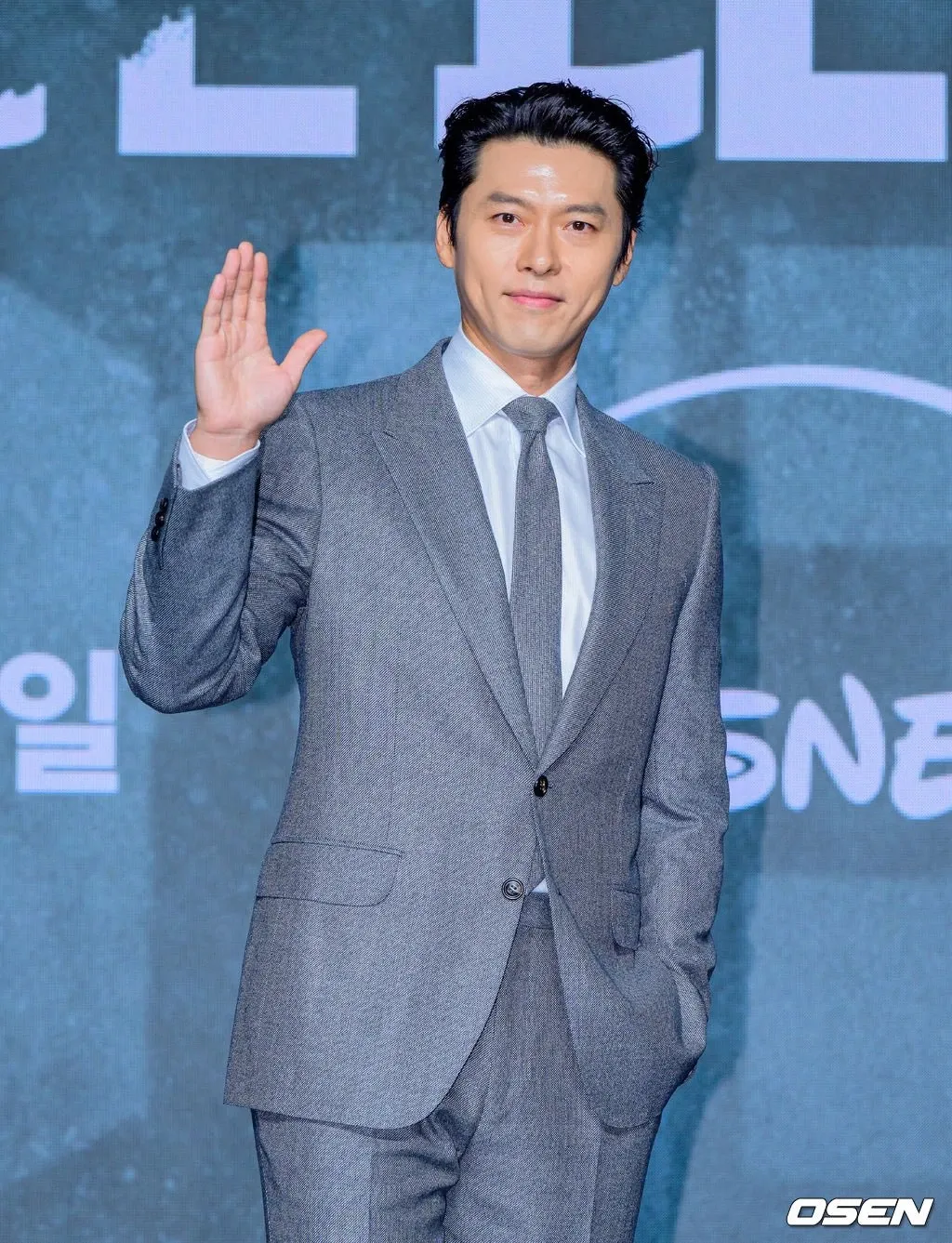 Recent activity shot of Hyun Bin
