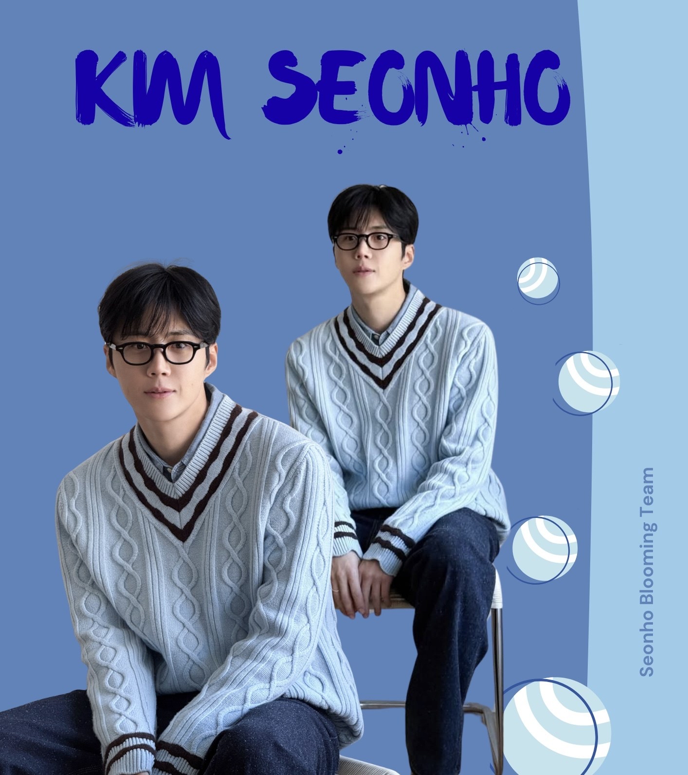 Behind-the-scenes cut of Kim Seonho