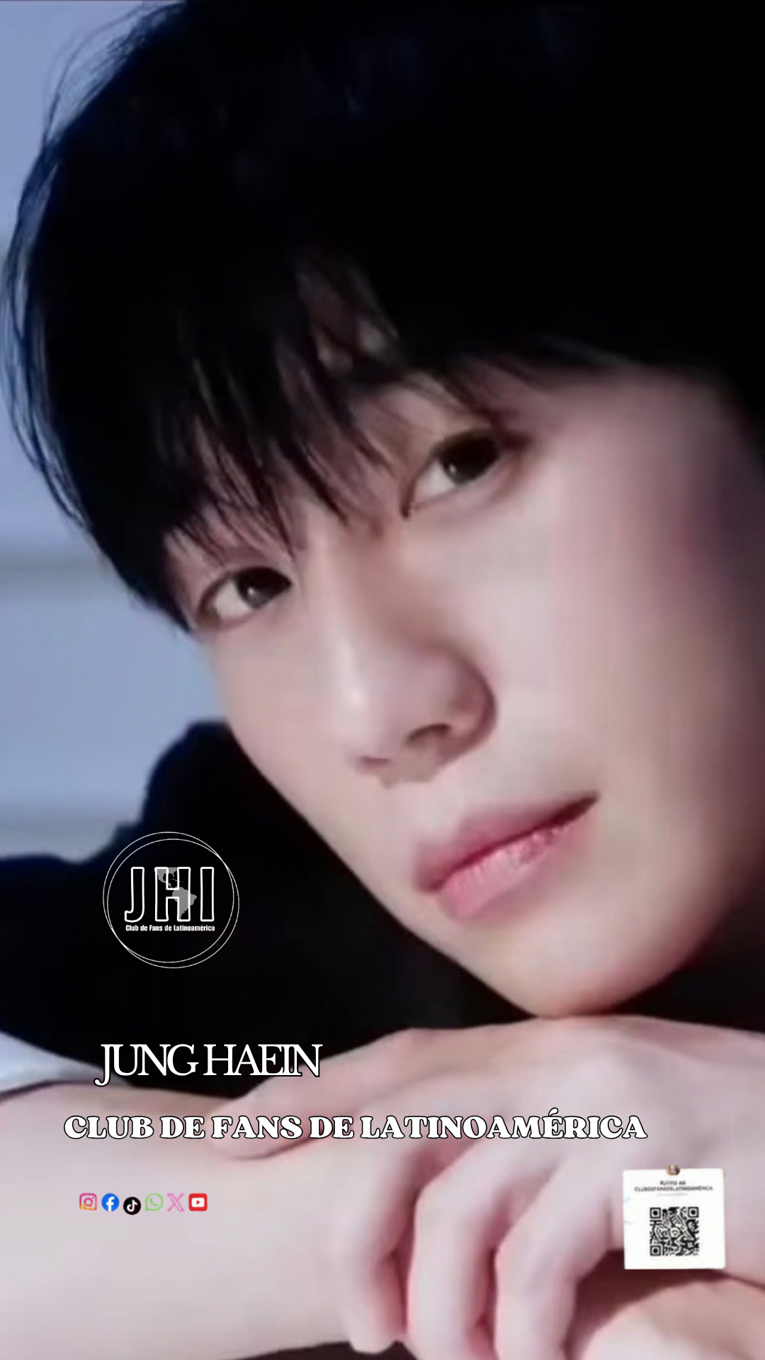 Emotional wallpaper shared by fans for Jung Haein