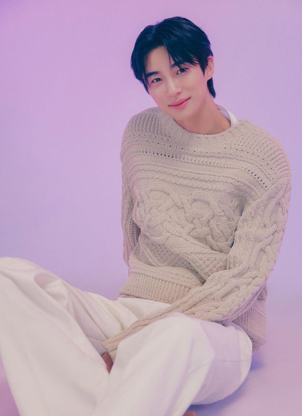 Recent activity shot of Byeon Wooseok