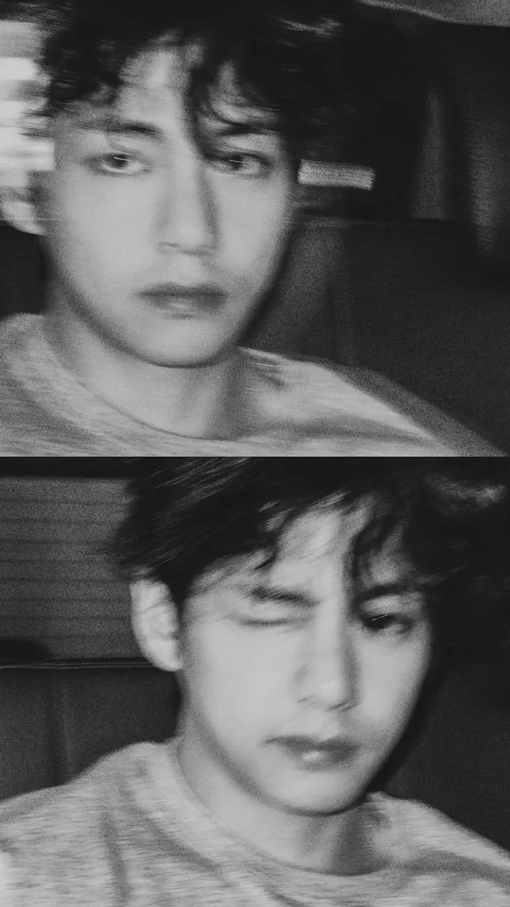 Recent activity shot of Kim Taehyung (V)