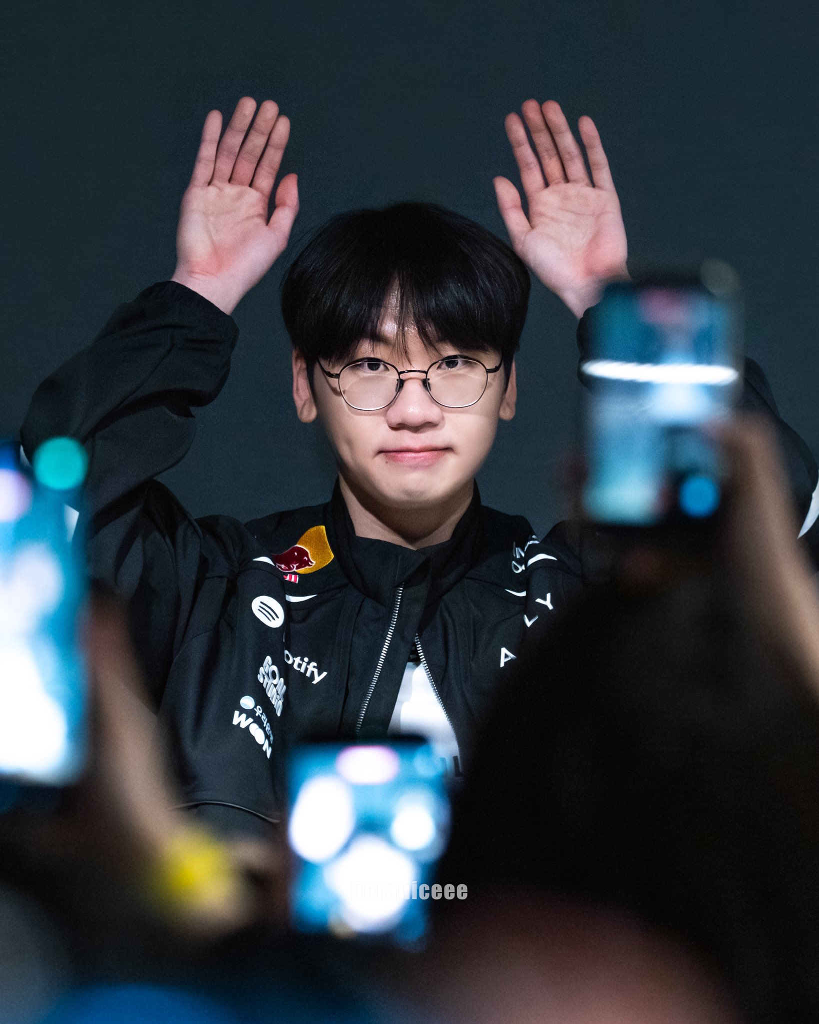 粉丝拍下的Doran瞬间