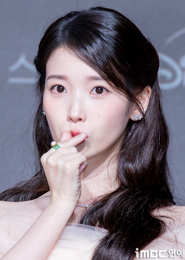 A moment captured by a fan of IU