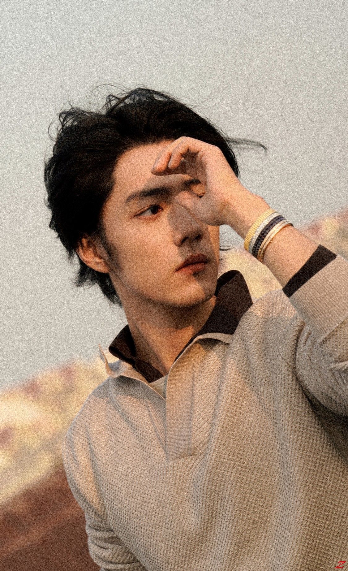 Behind-the-scenes cut of Xiao Zhan