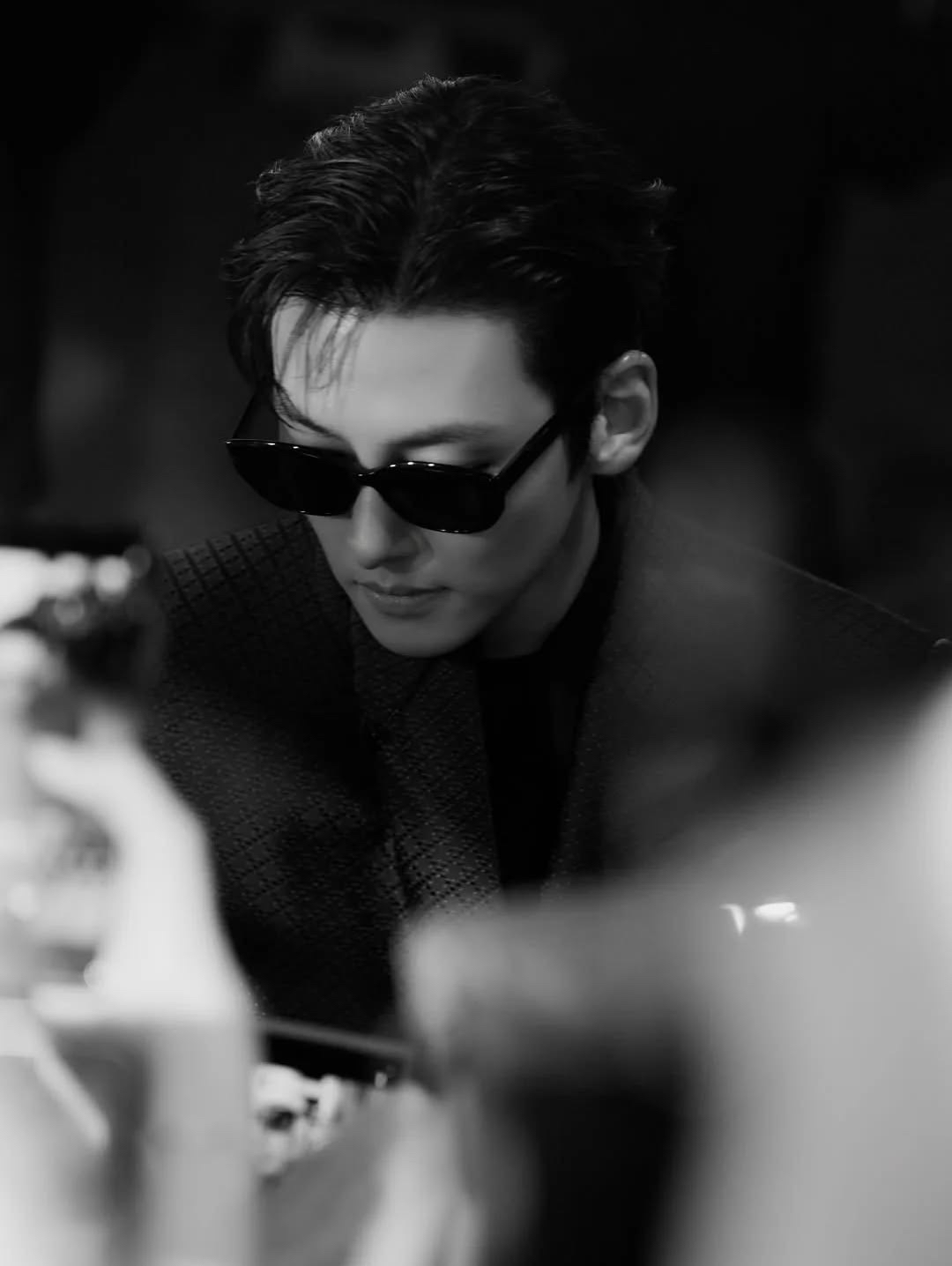 粉丝拍下的池昌旭瞬间