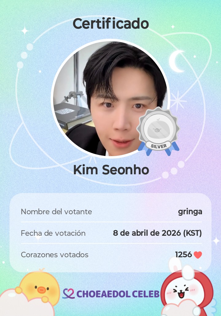 Behind-the-scenes cut of Kim Seonho