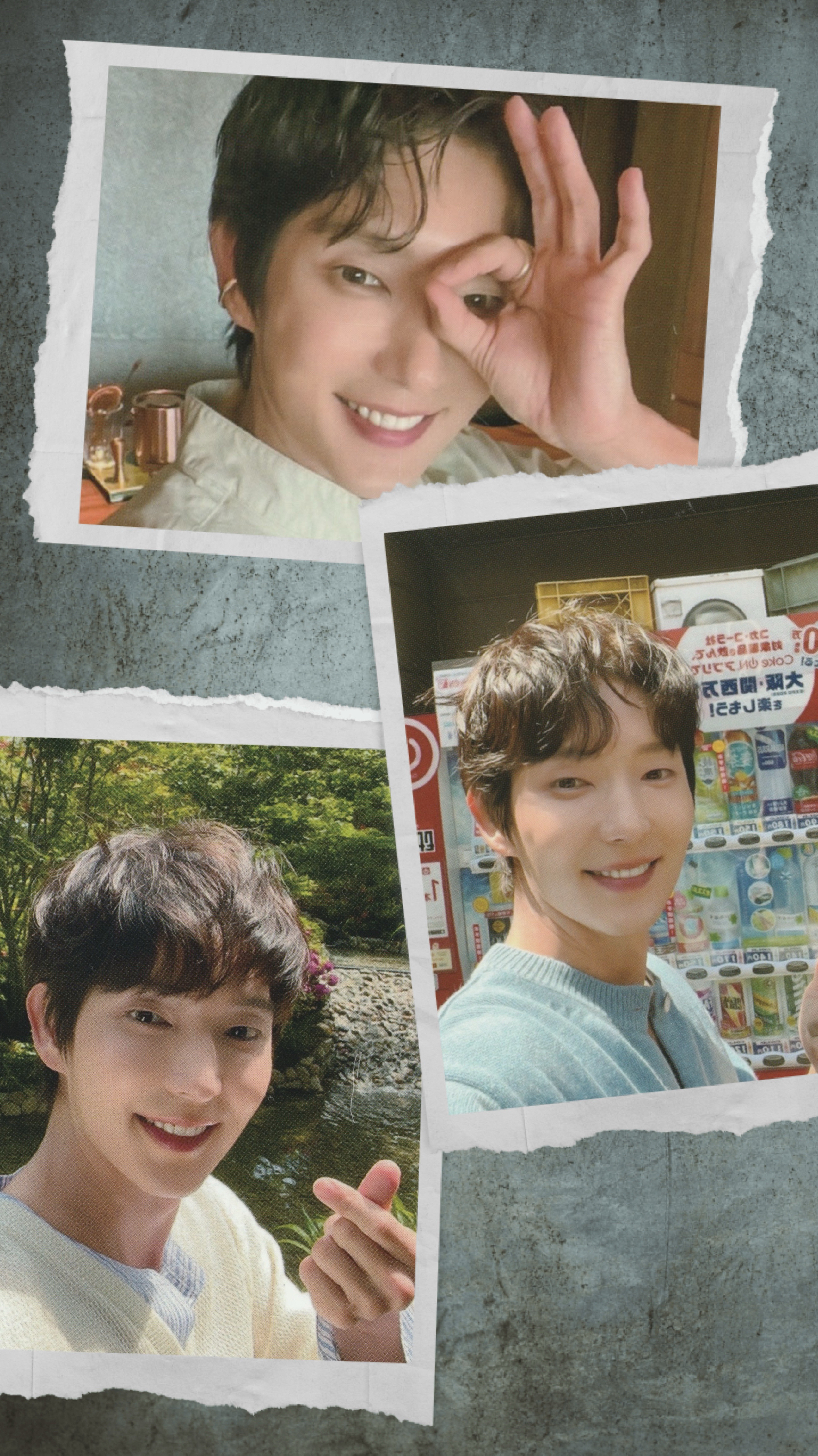 Behind-the-scenes cut of Lee Joongi