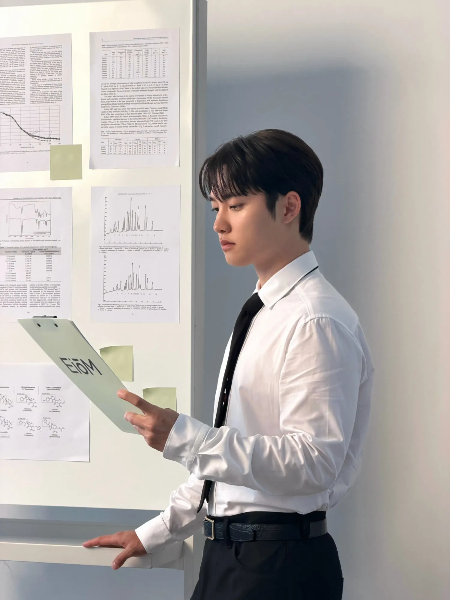 도경수 (디오)의 비하인드 컷