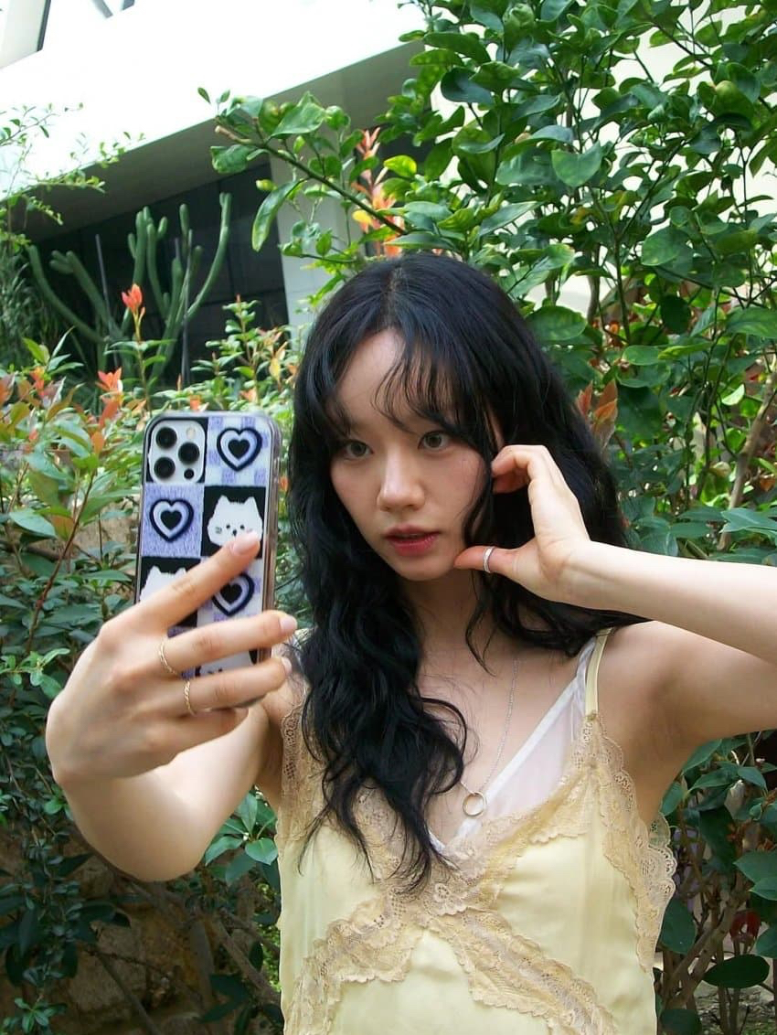A moment captured by a fan of Hyeri