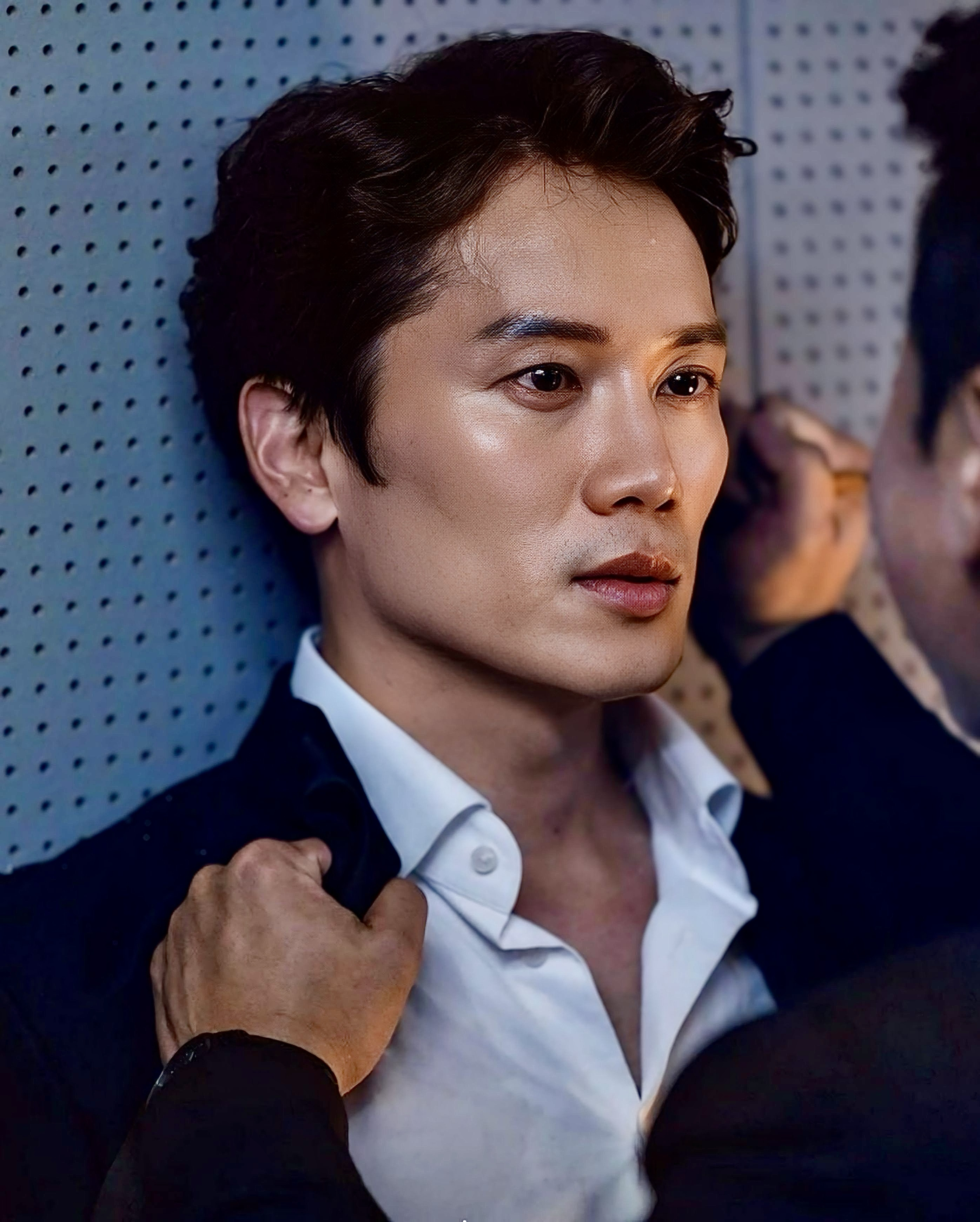 A moment captured by a fan of Ji Sung