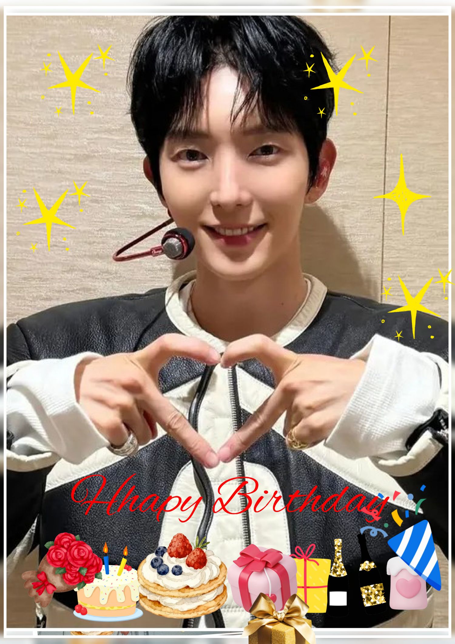 Behind-the-scenes cut of Lee Joongi