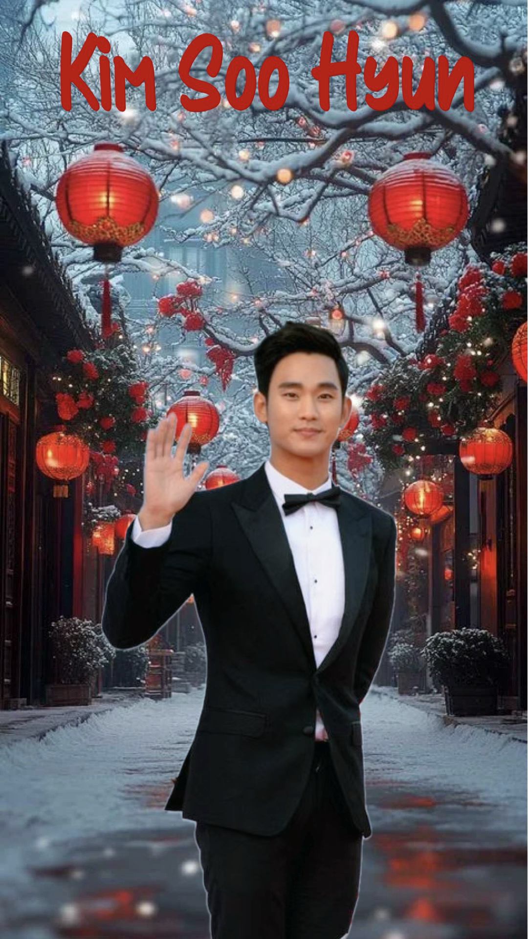 A moment captured by a fan of Kim Soohyun