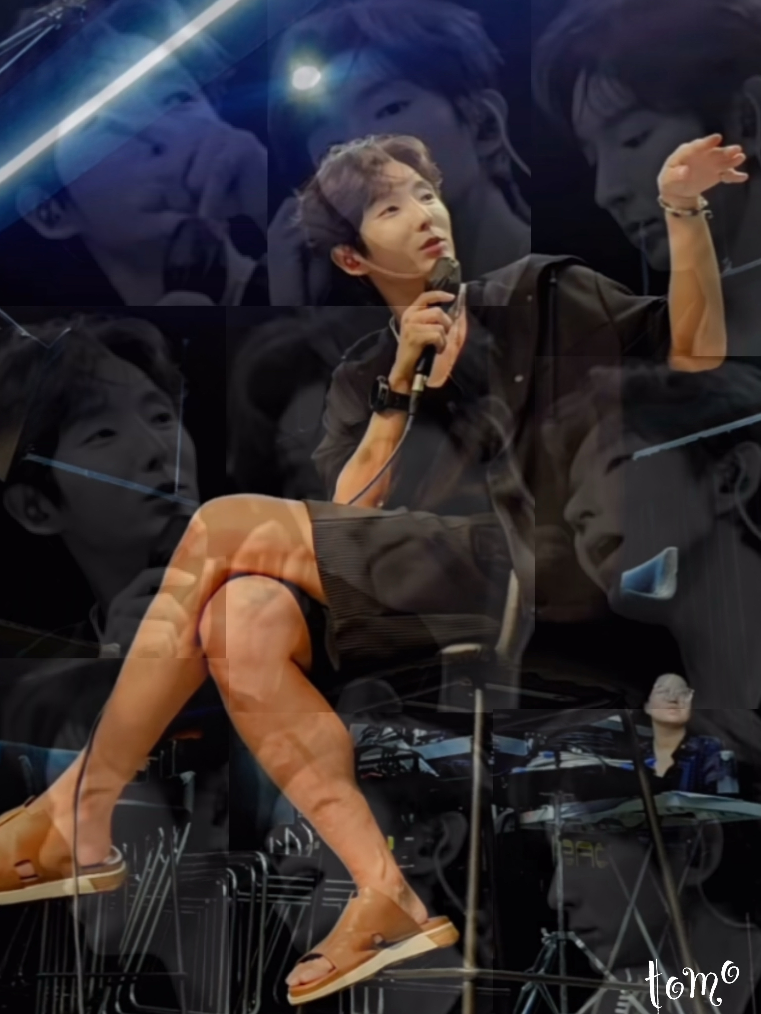 Behind-the-scenes cut of Lee Joongi