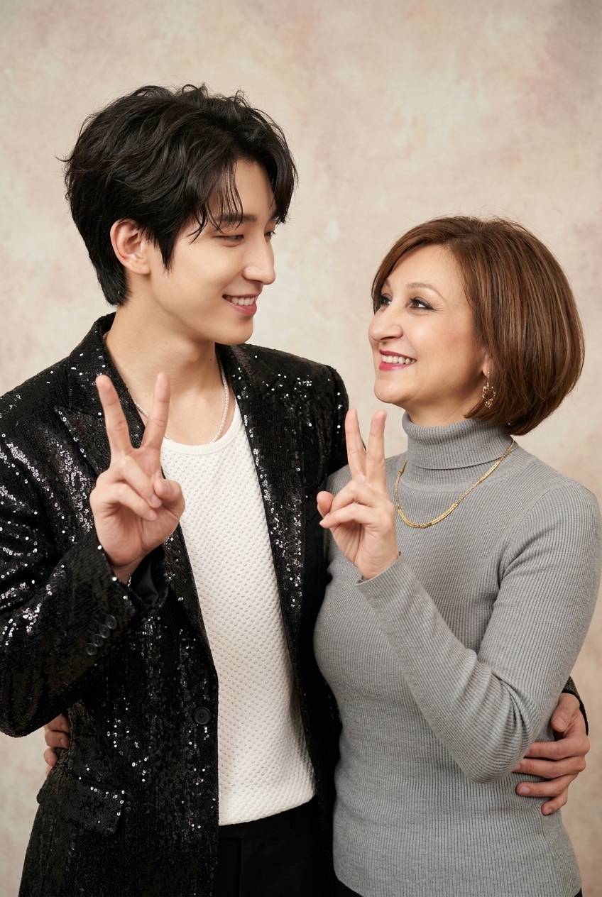 Behind-the-scenes cut of Lee Joongi