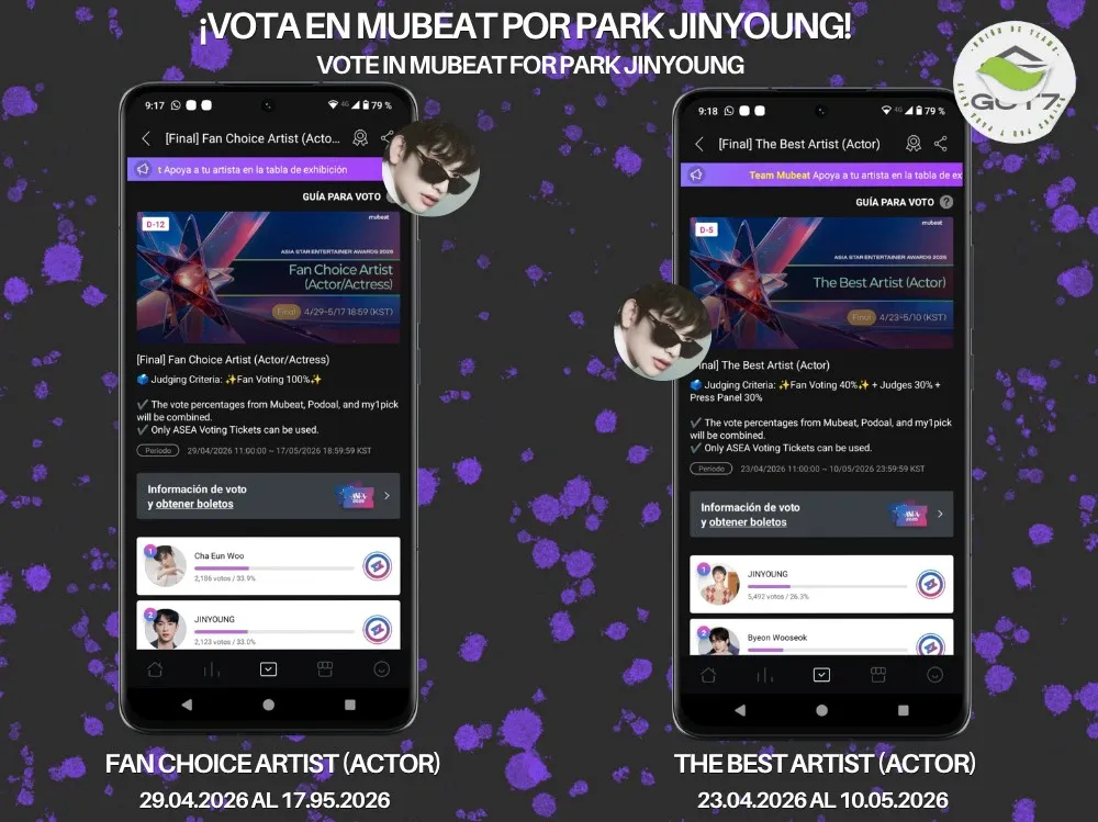 Momen yang diabadikan oleh penggemar Park Jinyoung