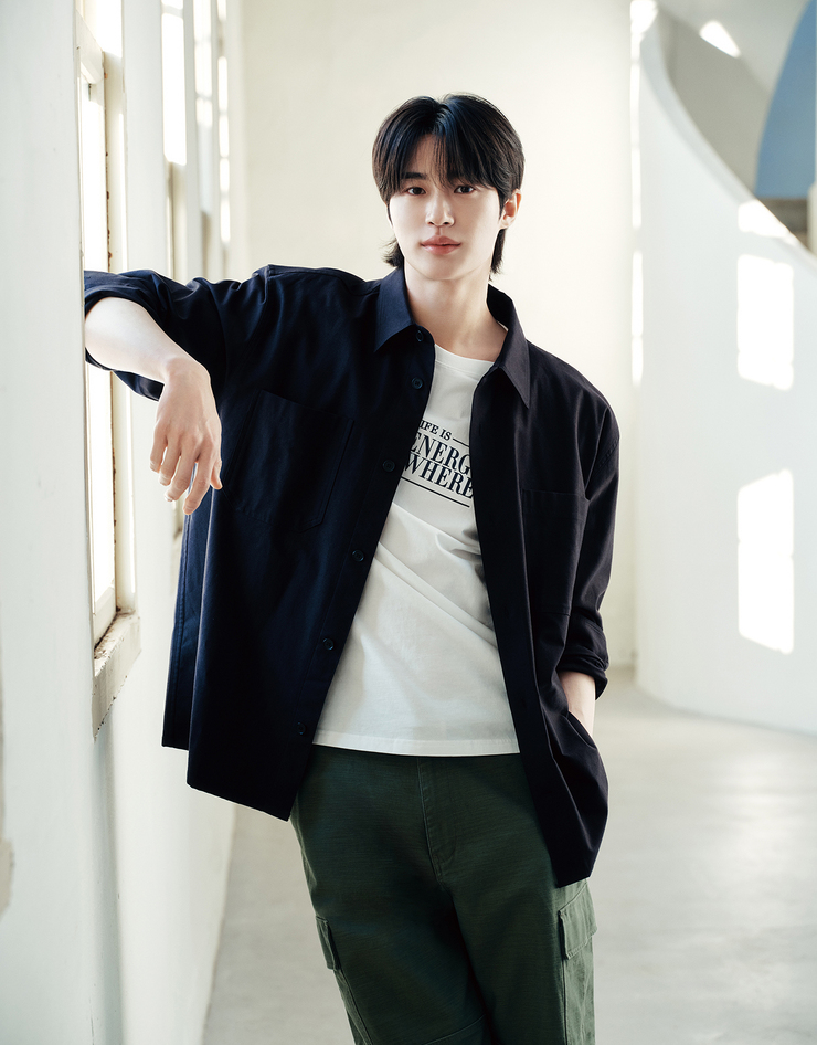 A moment captured by a fan of Byeon Wooseok