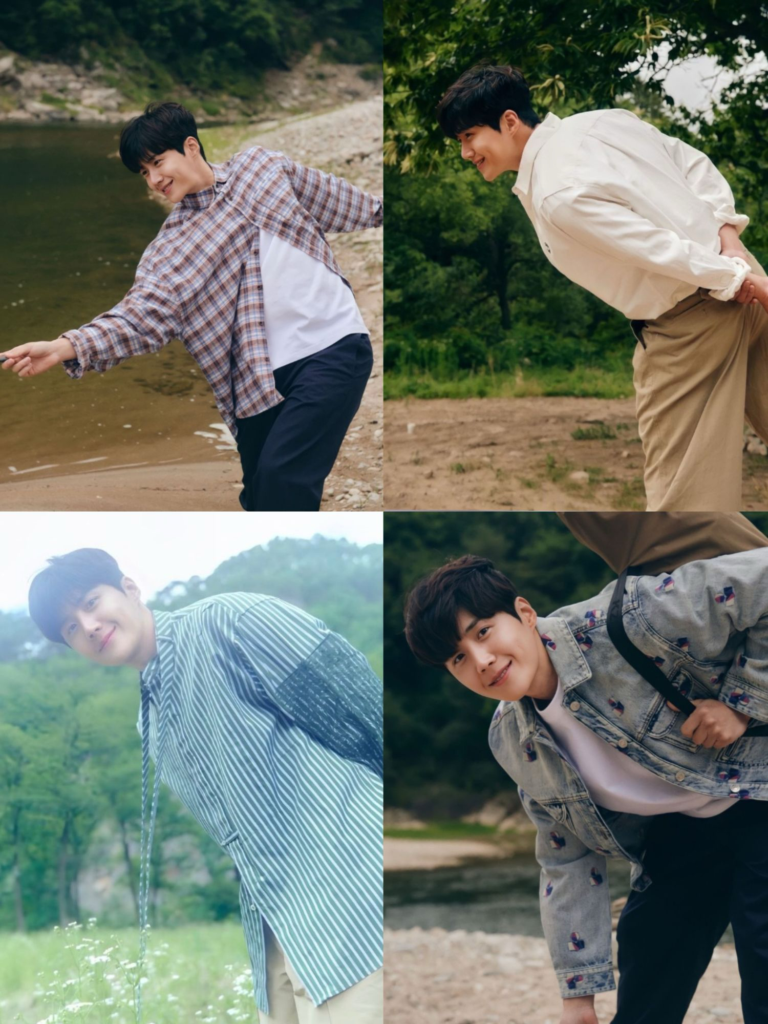 Behind-the-scenes cut of Kim Seonho