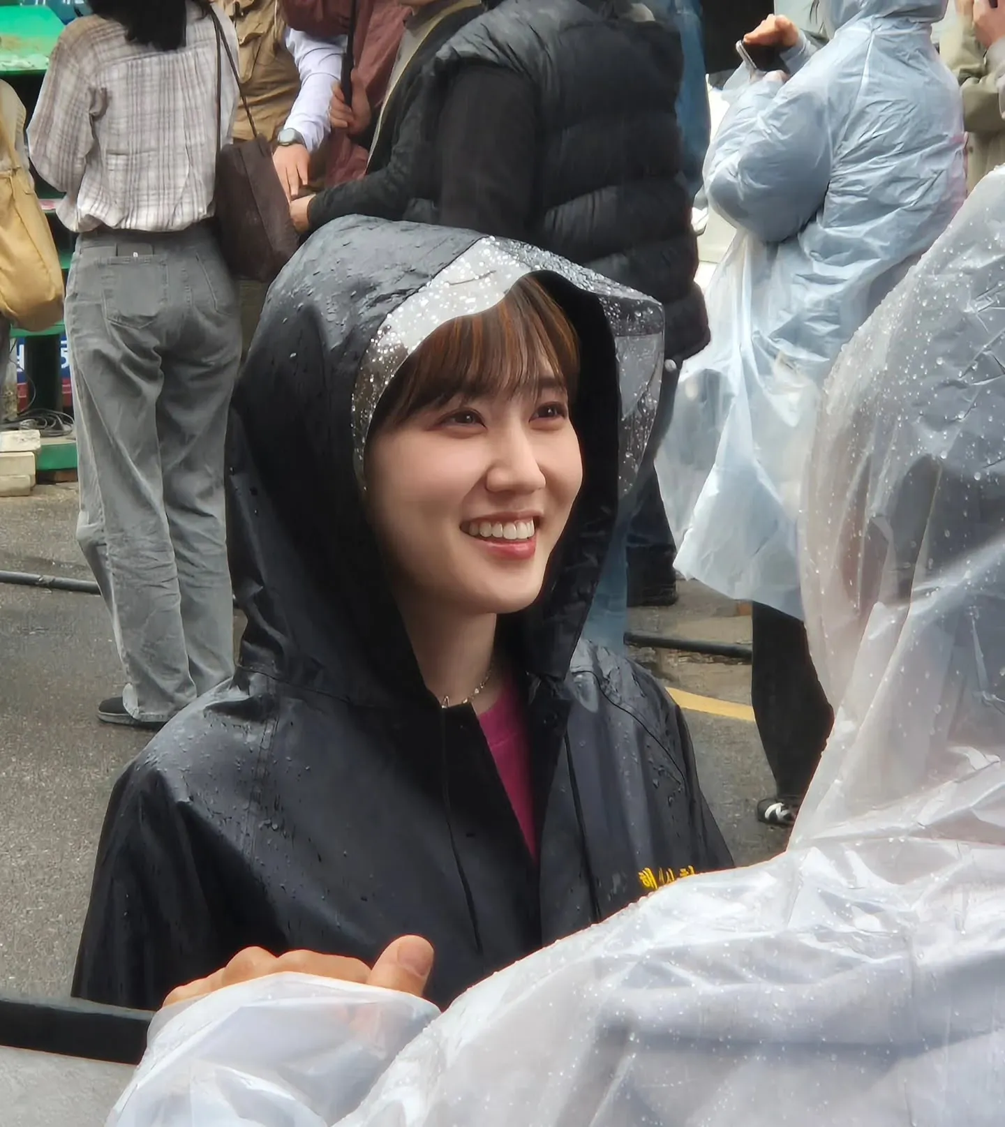Behind-the-scenes cut of Park Eunbin