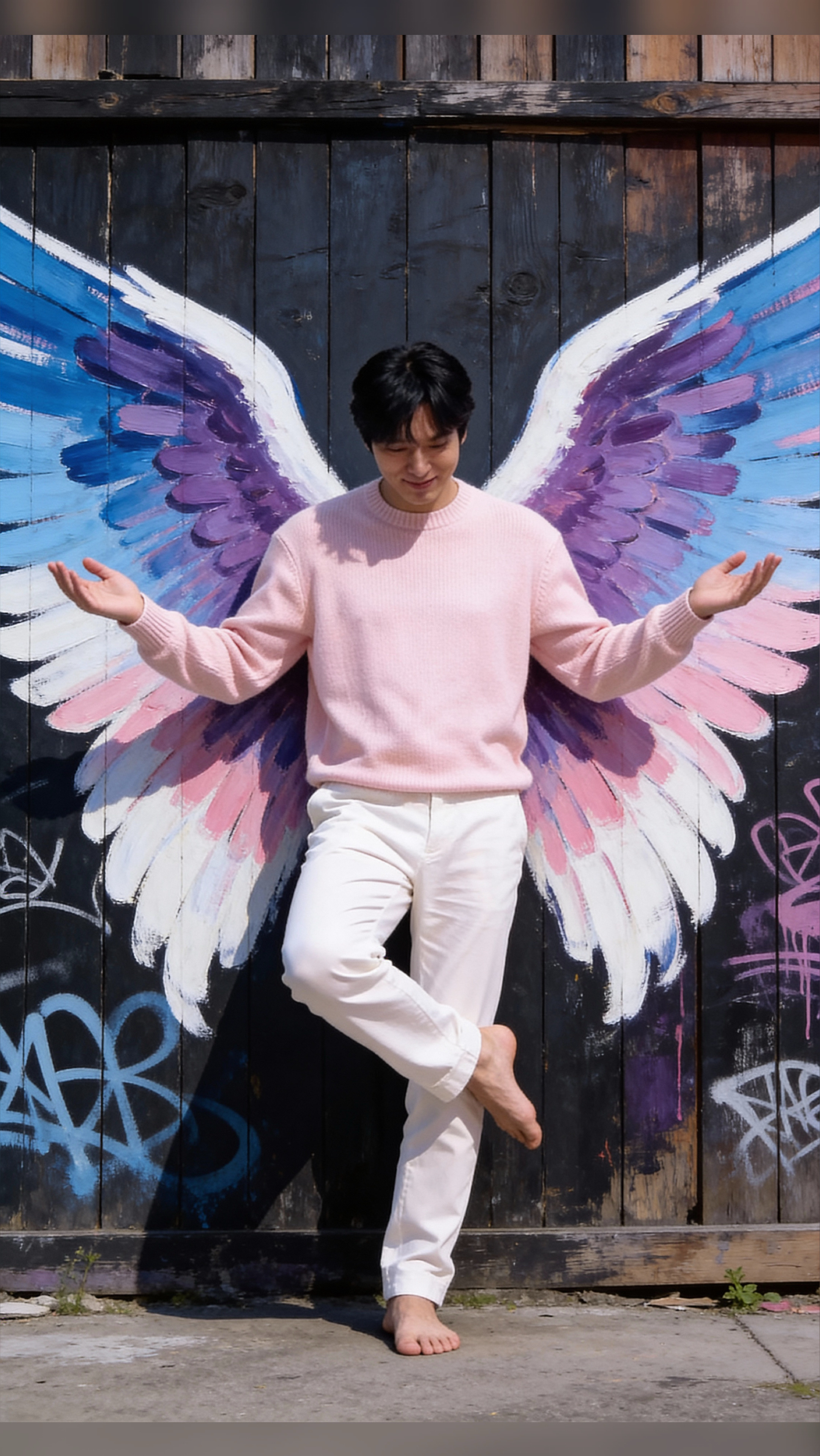 Emotional wallpaper shared by fans for Lee Minho